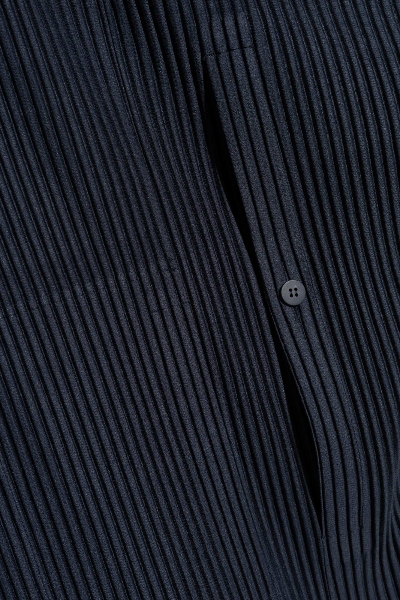 Navy blue Pleated Coat Homme Plissé Issey Miyake - Vitkac Canada